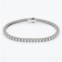 Pulsera John Richmond Mujer Tennis Lab in Titanio Diamante Lab Grown 4.00 Ct JRTW32WW - JRTW32WW